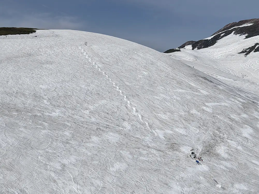 月山スキー場のリフト 2